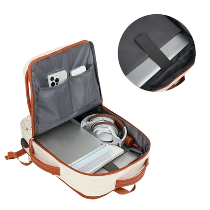 Juego de Equipaje de 3 Piezas Ukein con Valija, Mochila y Neceser