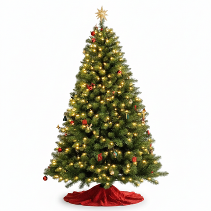 Árbol de Navidad MAGICA con mando a distancia y micro LEDs de colores integrados + REGALO.