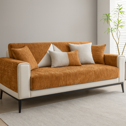 Funda de Sofá Completa en Algodón y Poliéster