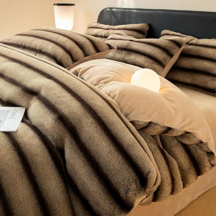 Juego de Cama Diana Aterciopelado Antialérgico