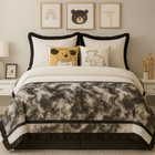 Juego de Cama Imperial Estampado con Tela Antialérgica