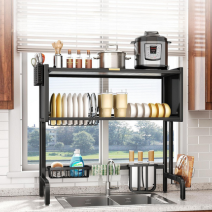 Organizador de Cocina Multifuncional en Acero Inoxidable